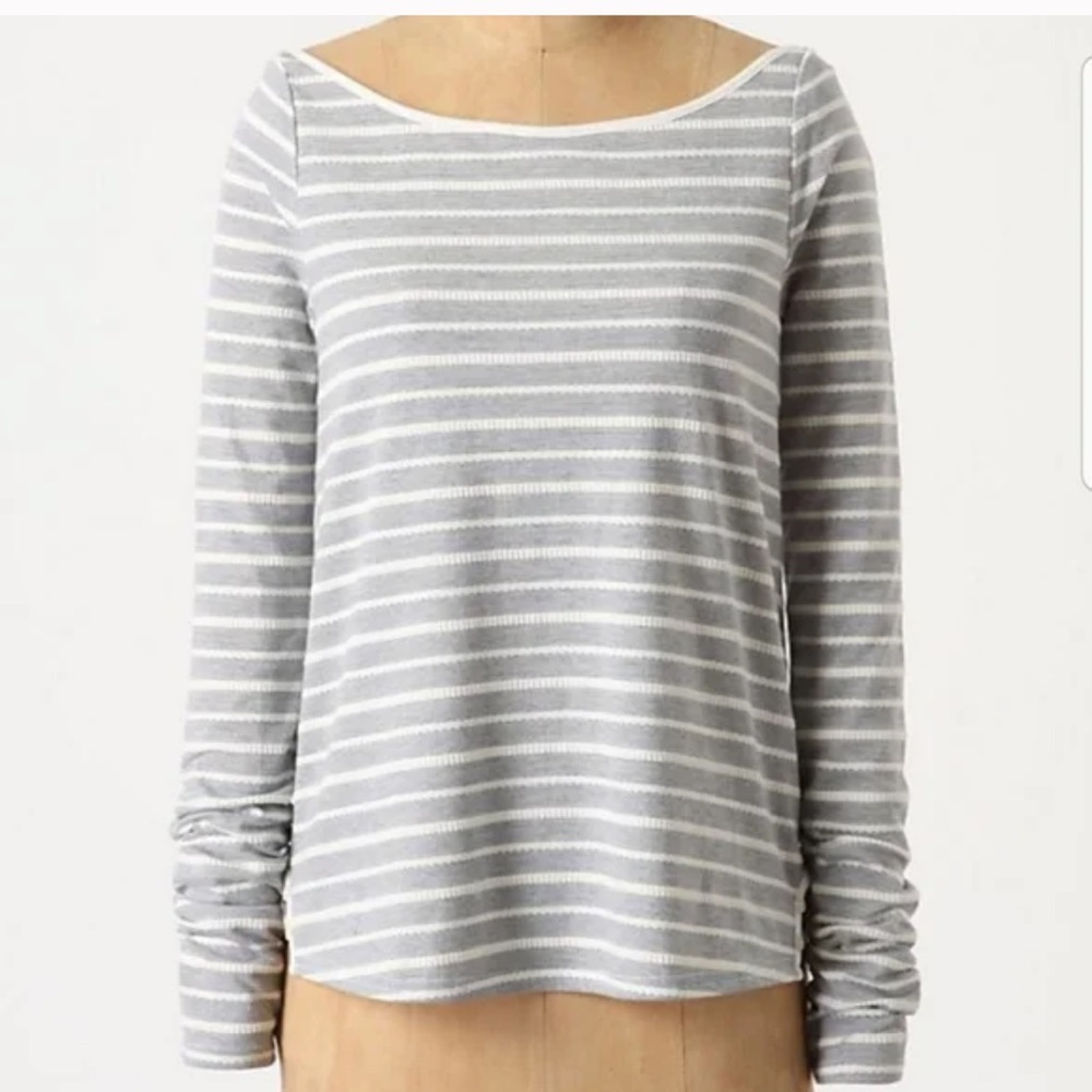 Anthropologie Postmark Boatneck Top NEW